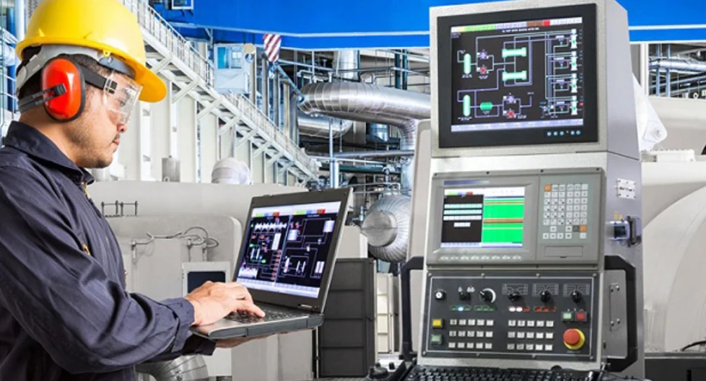 ماشین آلات صنعتی PLC، HMI و PC