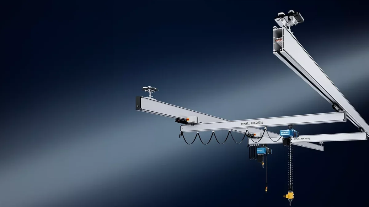 انواع ریل های KBK آلومینیومی؛ اجزا و کاربردها